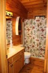 Bear Pause- Blue Ridge Cabin Rentals- Bathroom